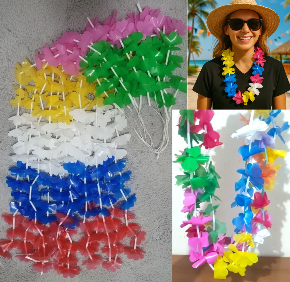 Colar Havaiano, Pct/12 unidades. - #4