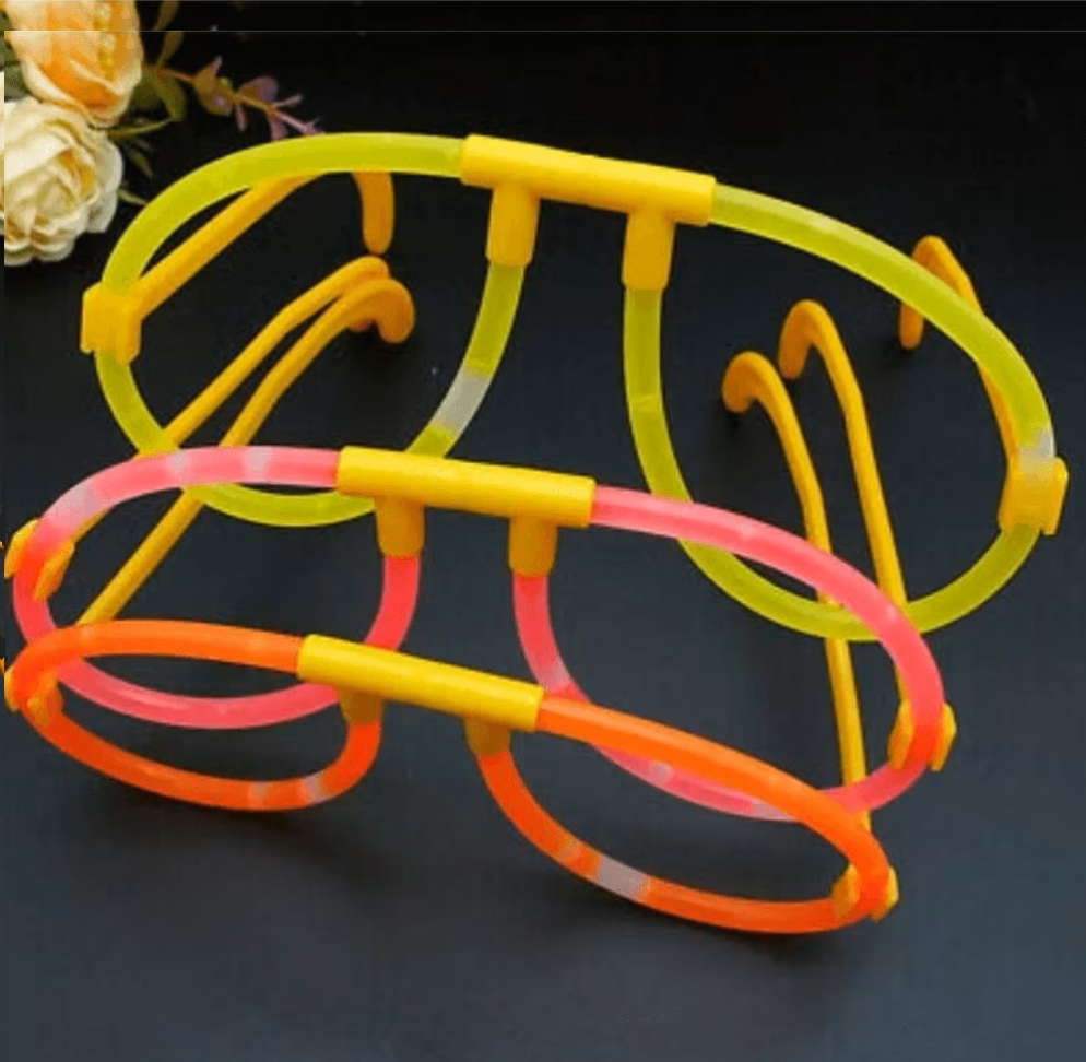 Óculos Neon, Pct/6 unidades, Cores Variadas. - #2