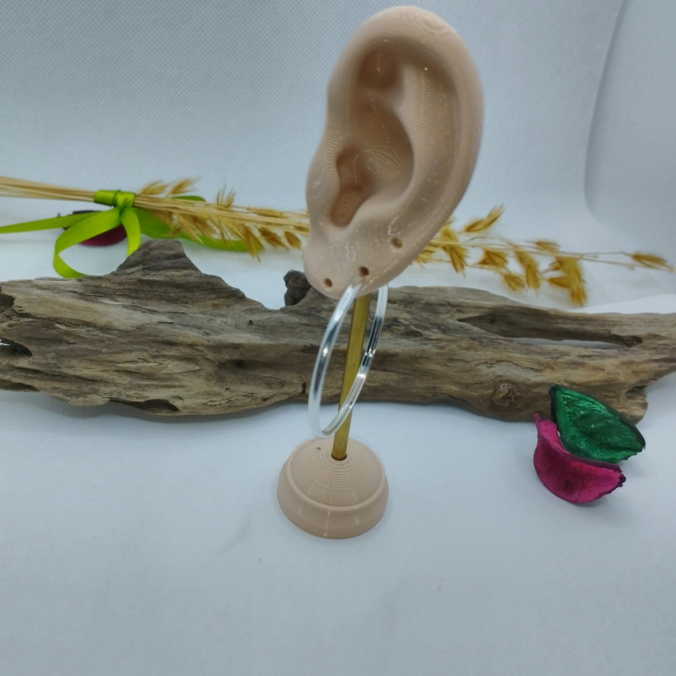 Argola lisa prata 925 4cmx3mm - #3