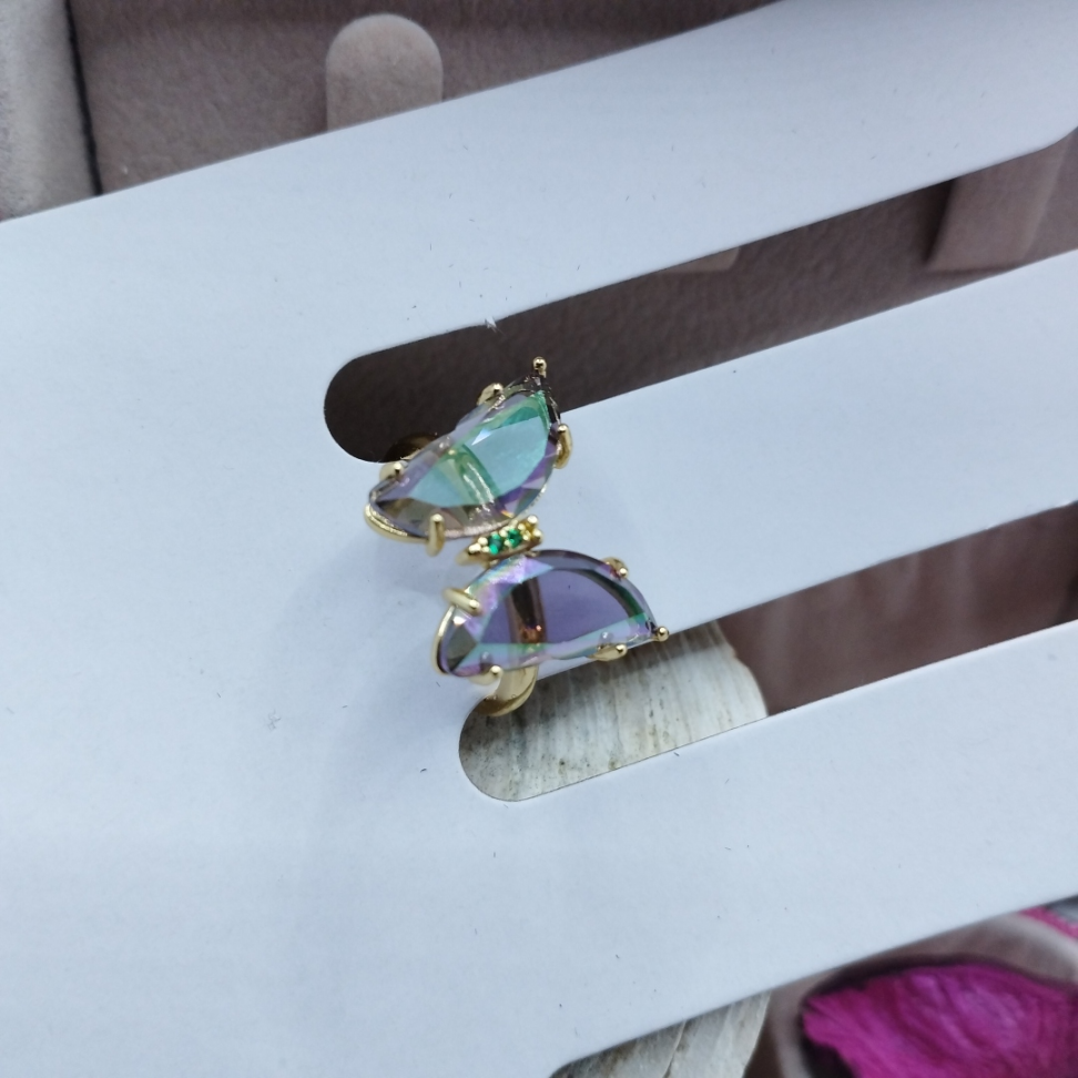 Borboletinha de Vidro Colorful - #2