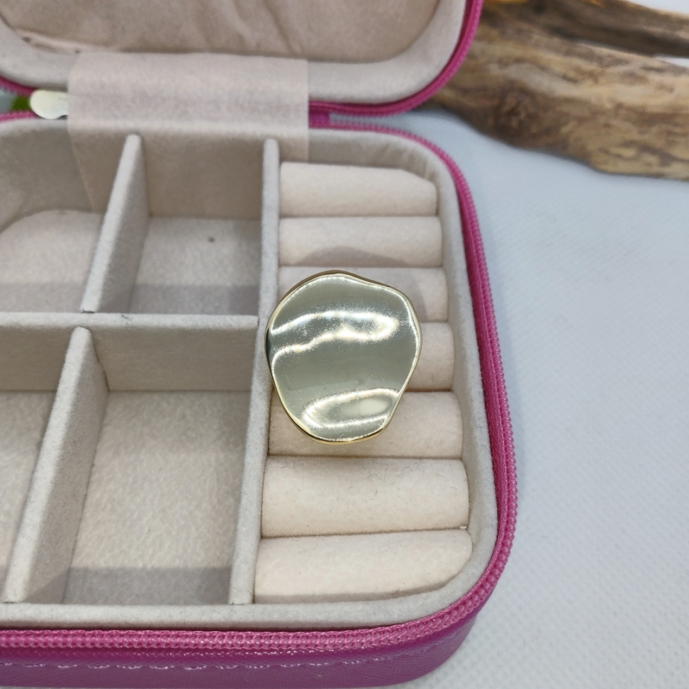 Anel abauloado organico regulável - #4