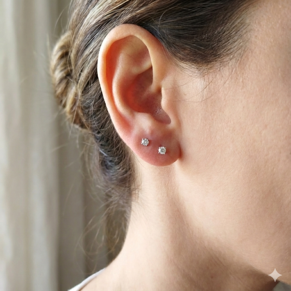 Brinco Ponto de Luz 3mm - #2