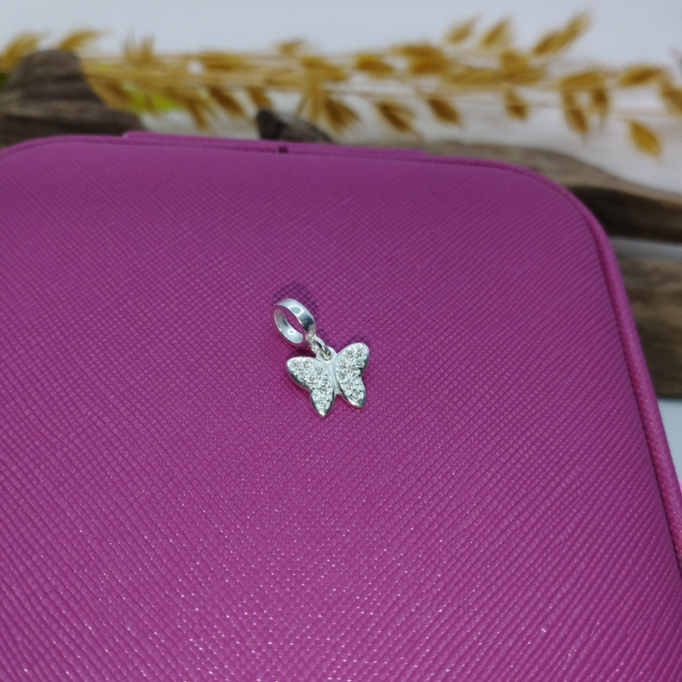 Berloque borboleta cravejado - #3