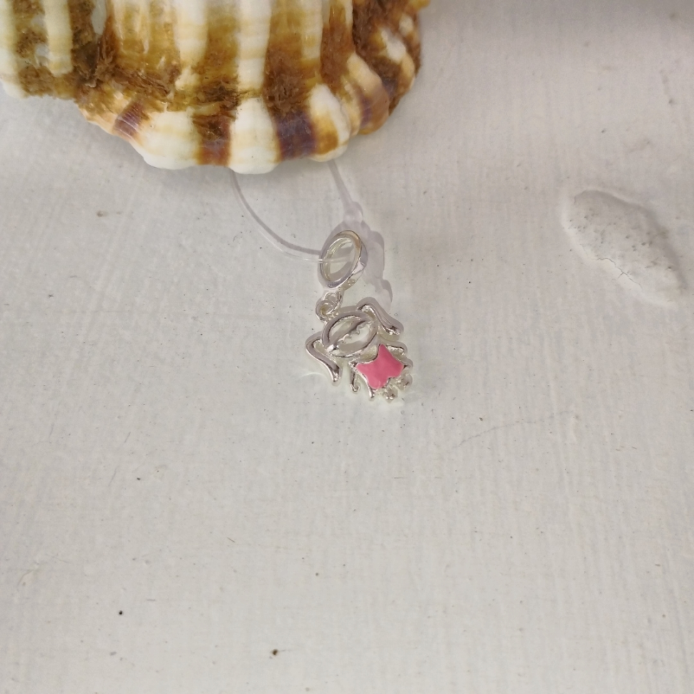 Berloque menina rosa - #2