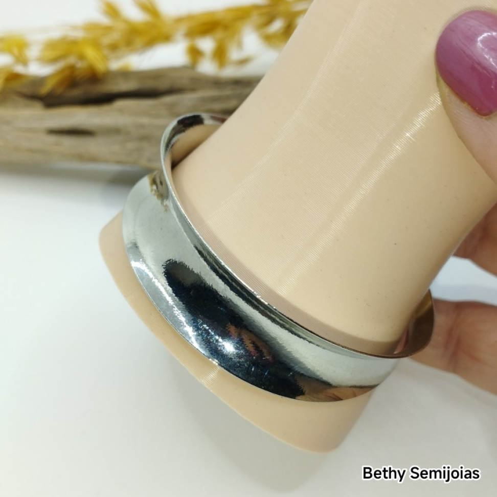 Bracelete em ródio - #3