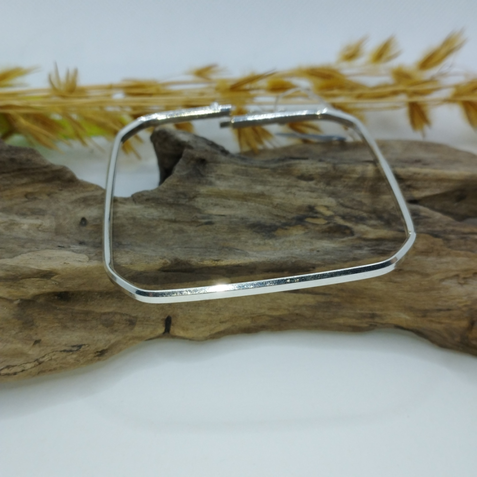 bracelete quadrado 2mm - #4