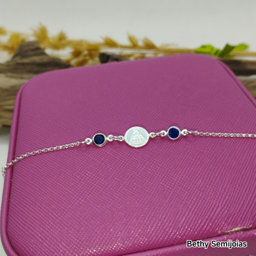 Pulseira medalha Nossa Senhora de Fátima - #3