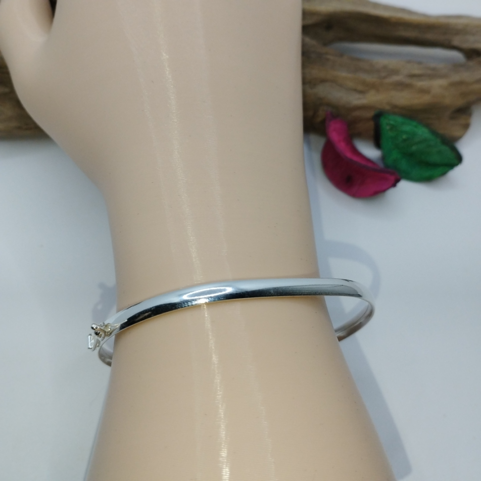 Bracelete aro oval 4mm - #2