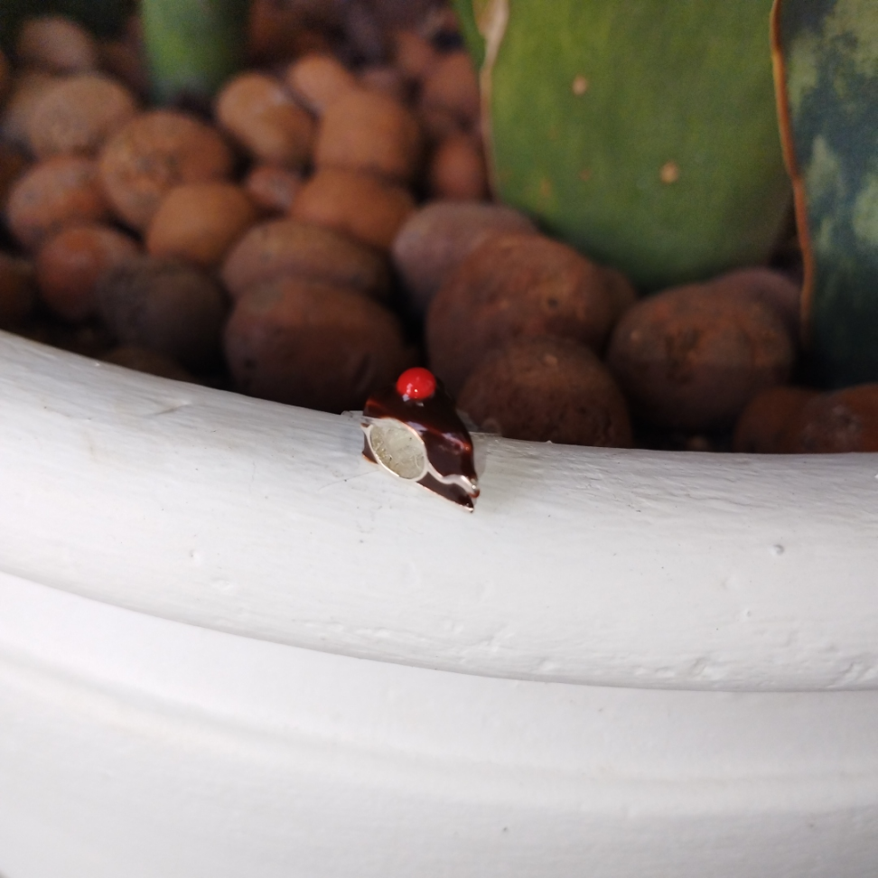 Berloque entremeio fatia bolo - #2