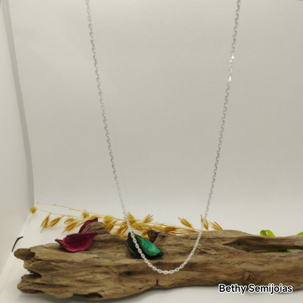 Corrente elos Cartier 60 cm por 1mm - #3