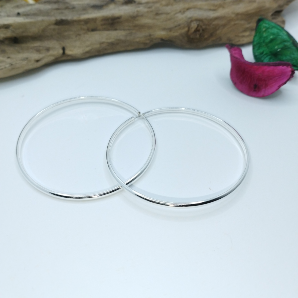 Argola Lisa 5cmx2mm - #3