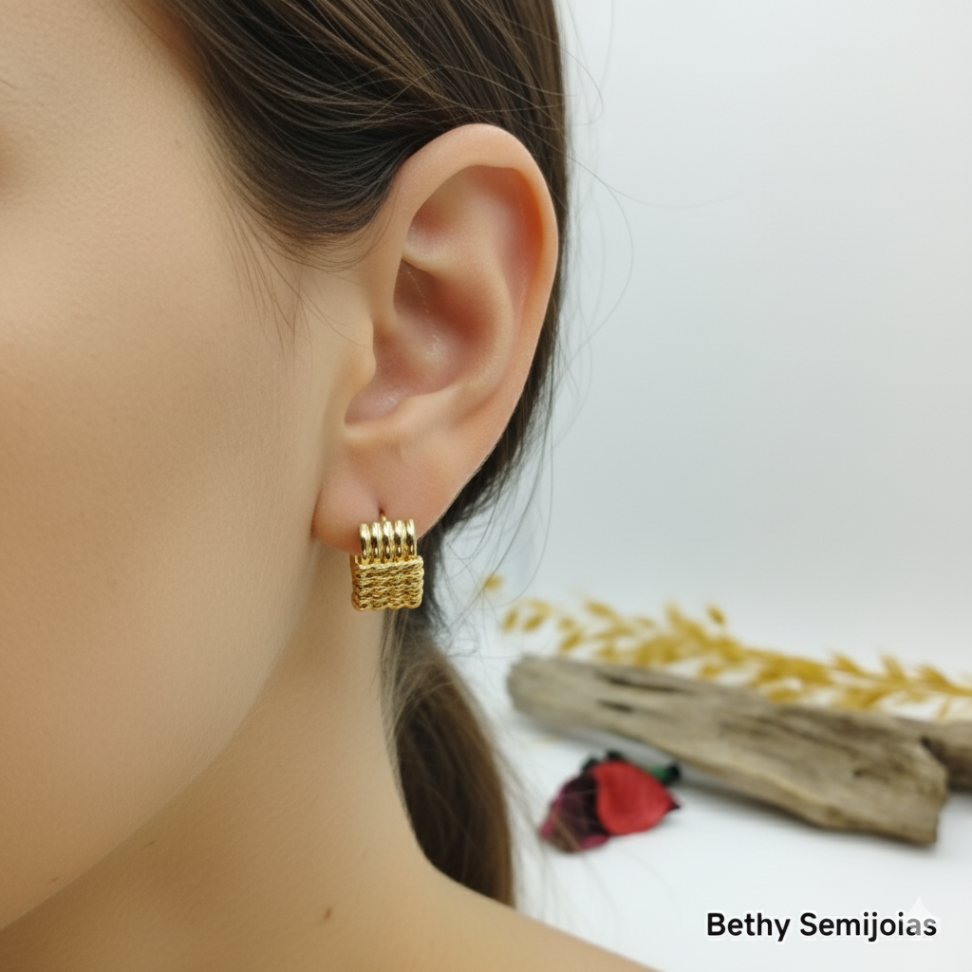 Argolinha detalhes na frente - #2