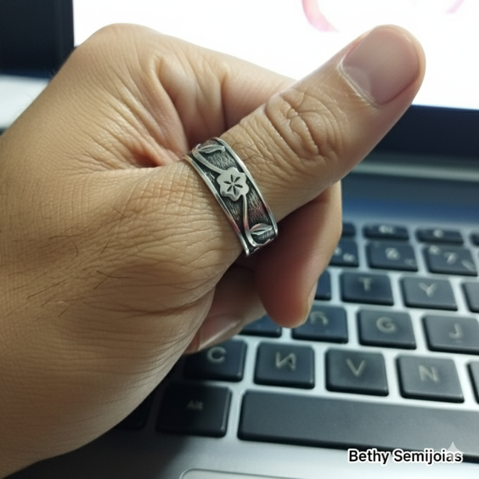 aliança flores bali - #2