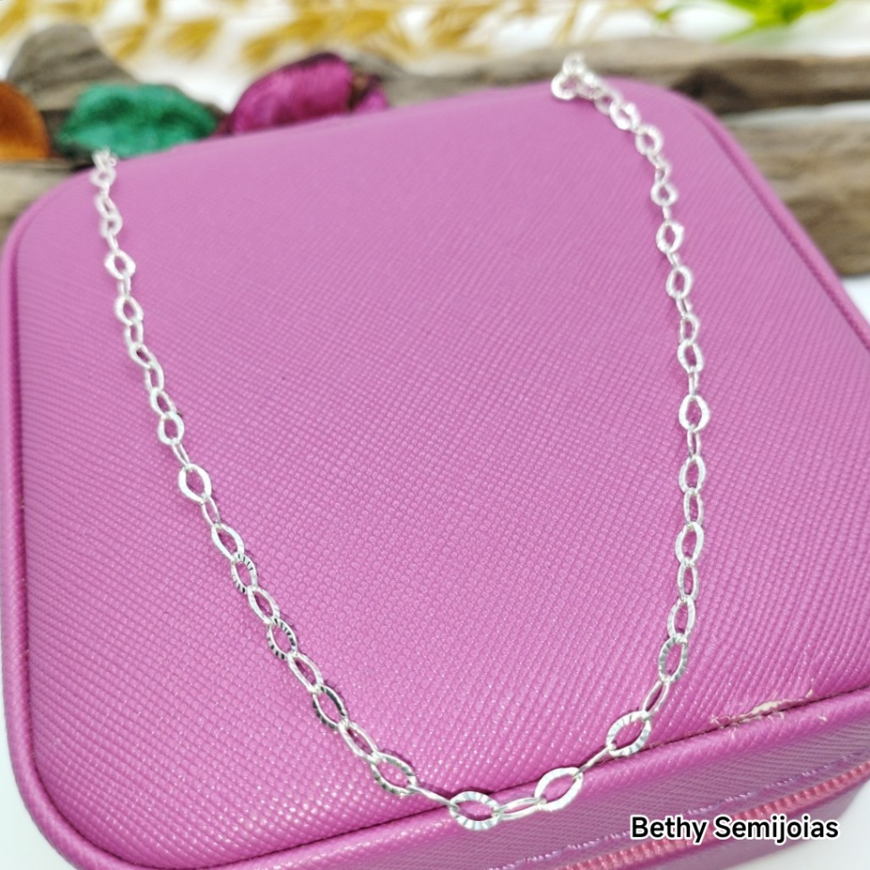 Tornozeleira elos diamantados - #3