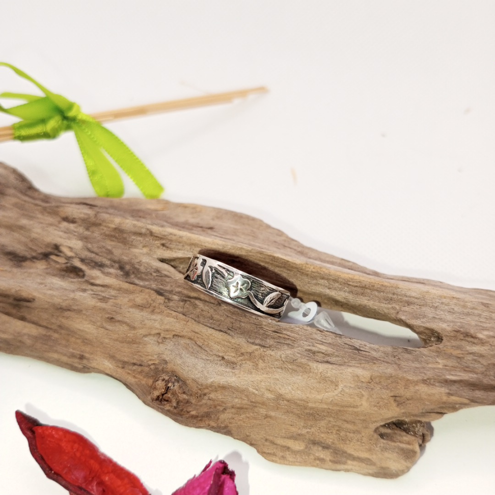 aliança flores bali - #3