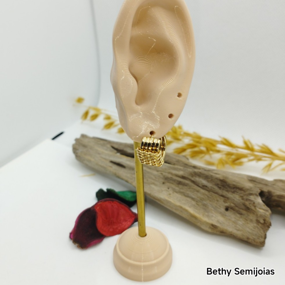 Argolinha detalhes na frente - #3