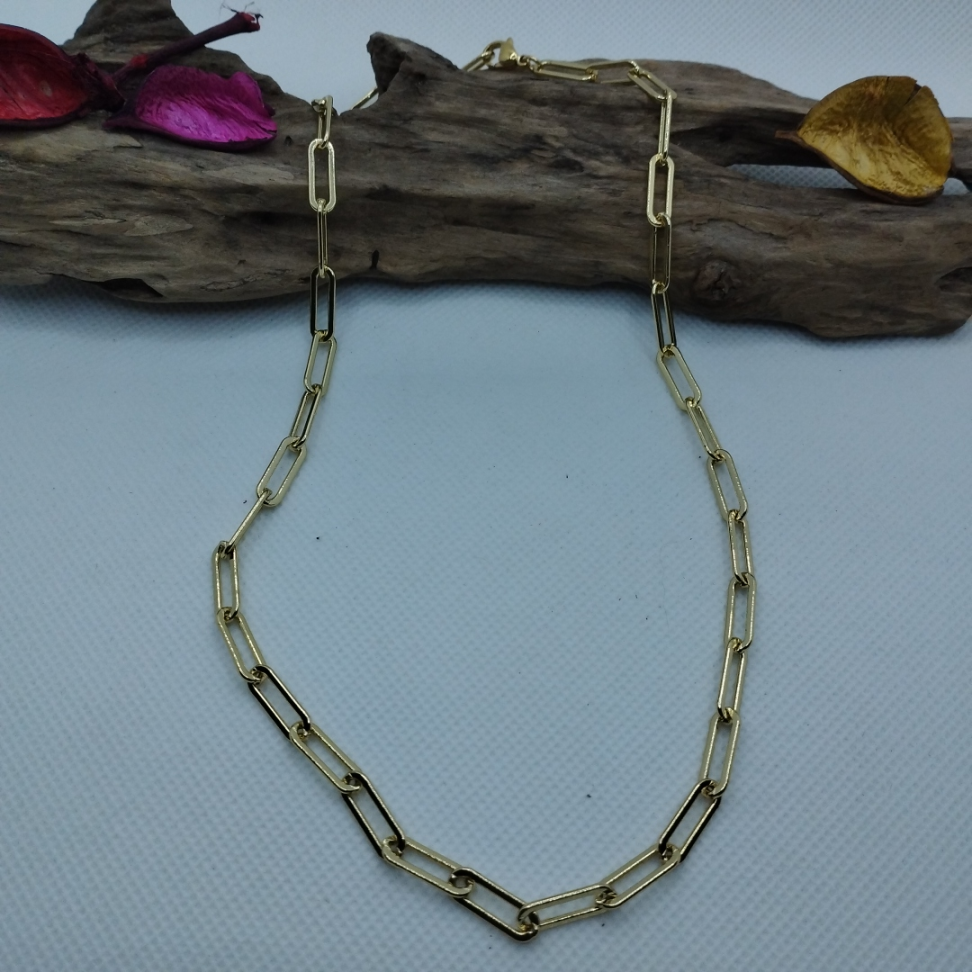 Colar Elos lisos inspiracao - #2