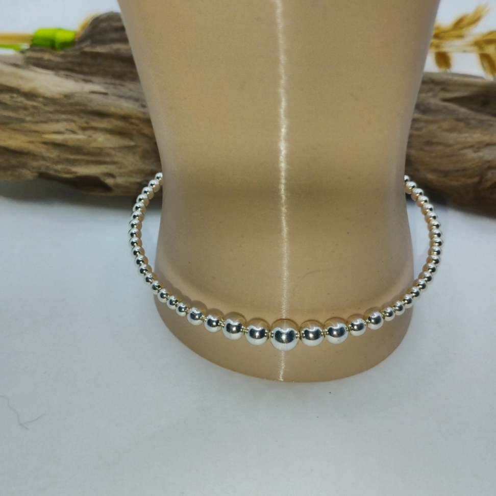 Bracelete esferas decrescentes - #3