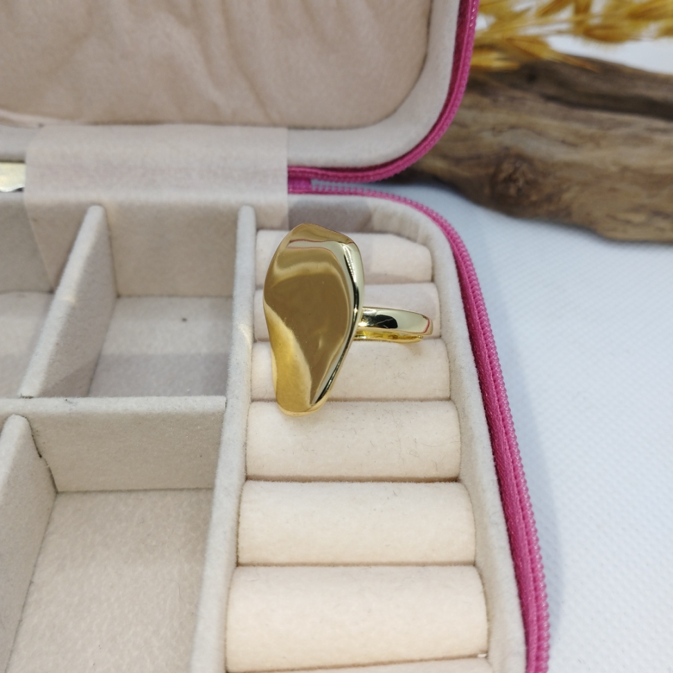 Anel abauloado organico regulável - #3