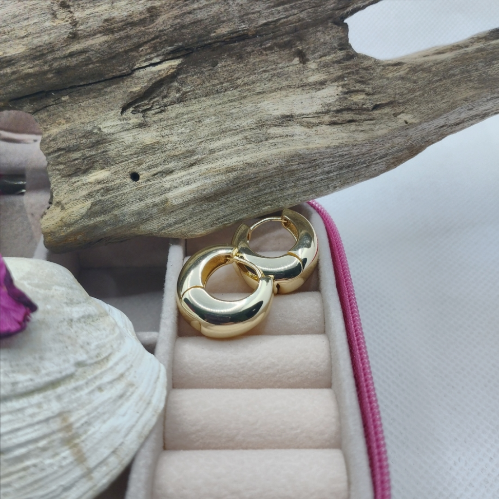 Trio de argolas bojuda - #3