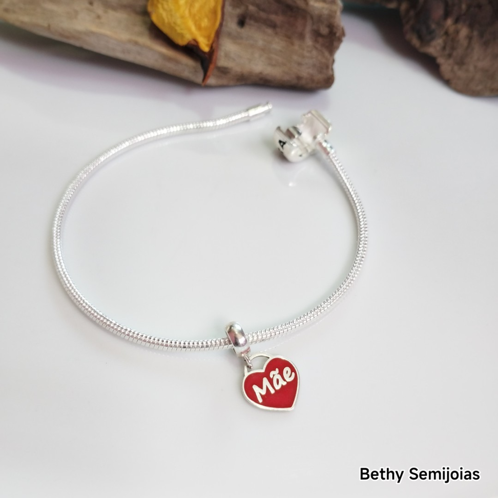 Berloque coração mãe - #2