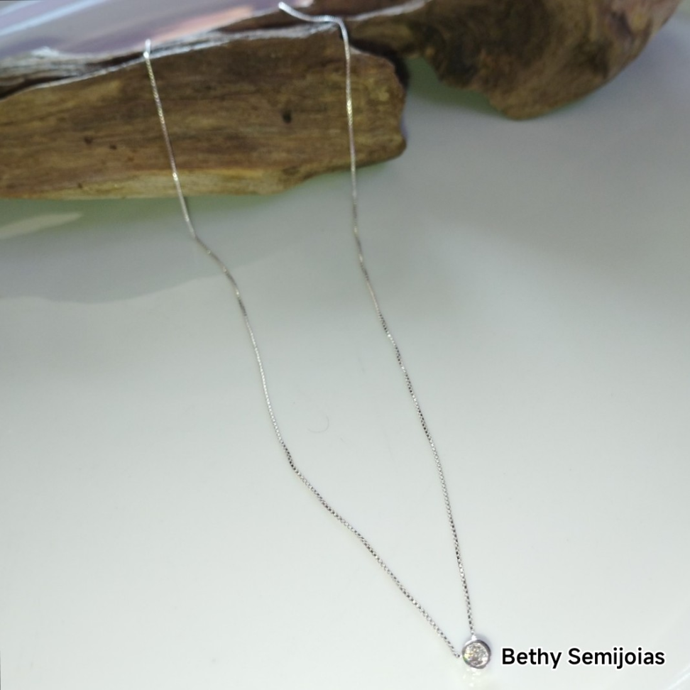 Gargantilha ponto de luz 4mm - #3