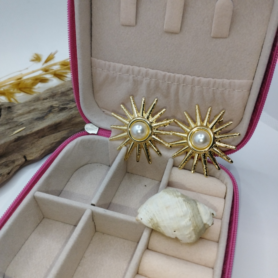 Brincos estrela de pérola - #4
