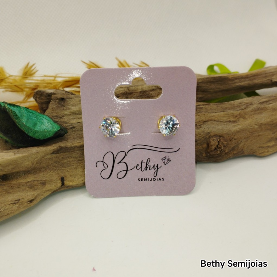 Brinco Ponto de Luz 8mm - #3