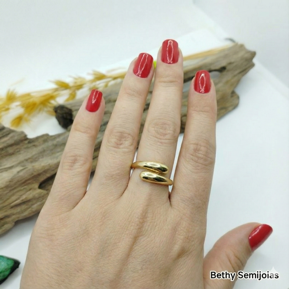 Anel regulável gota fina - #2