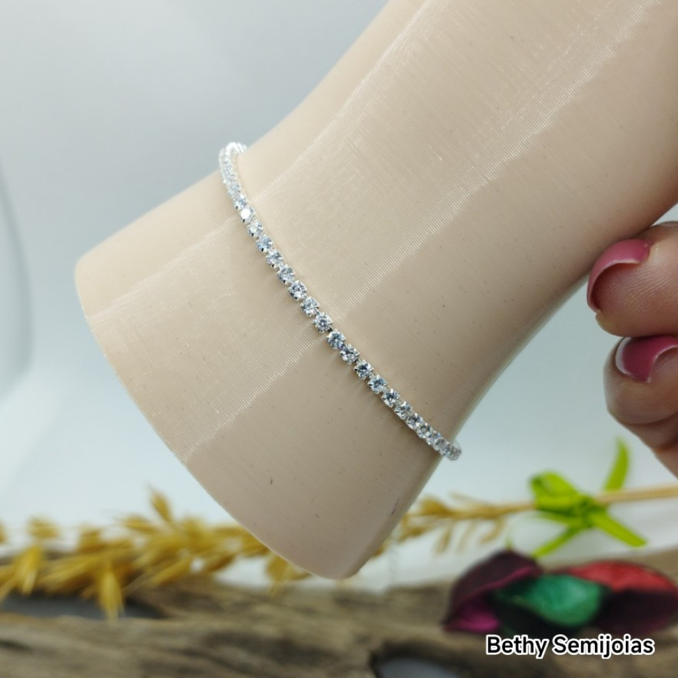 Pulseira Riviera de zircônias - #3