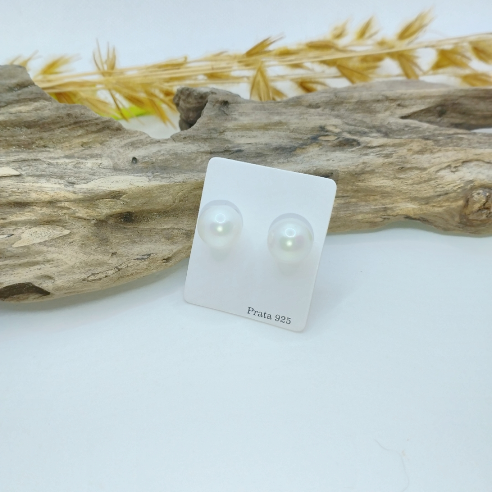 Brinco pérola 10 mm - #3