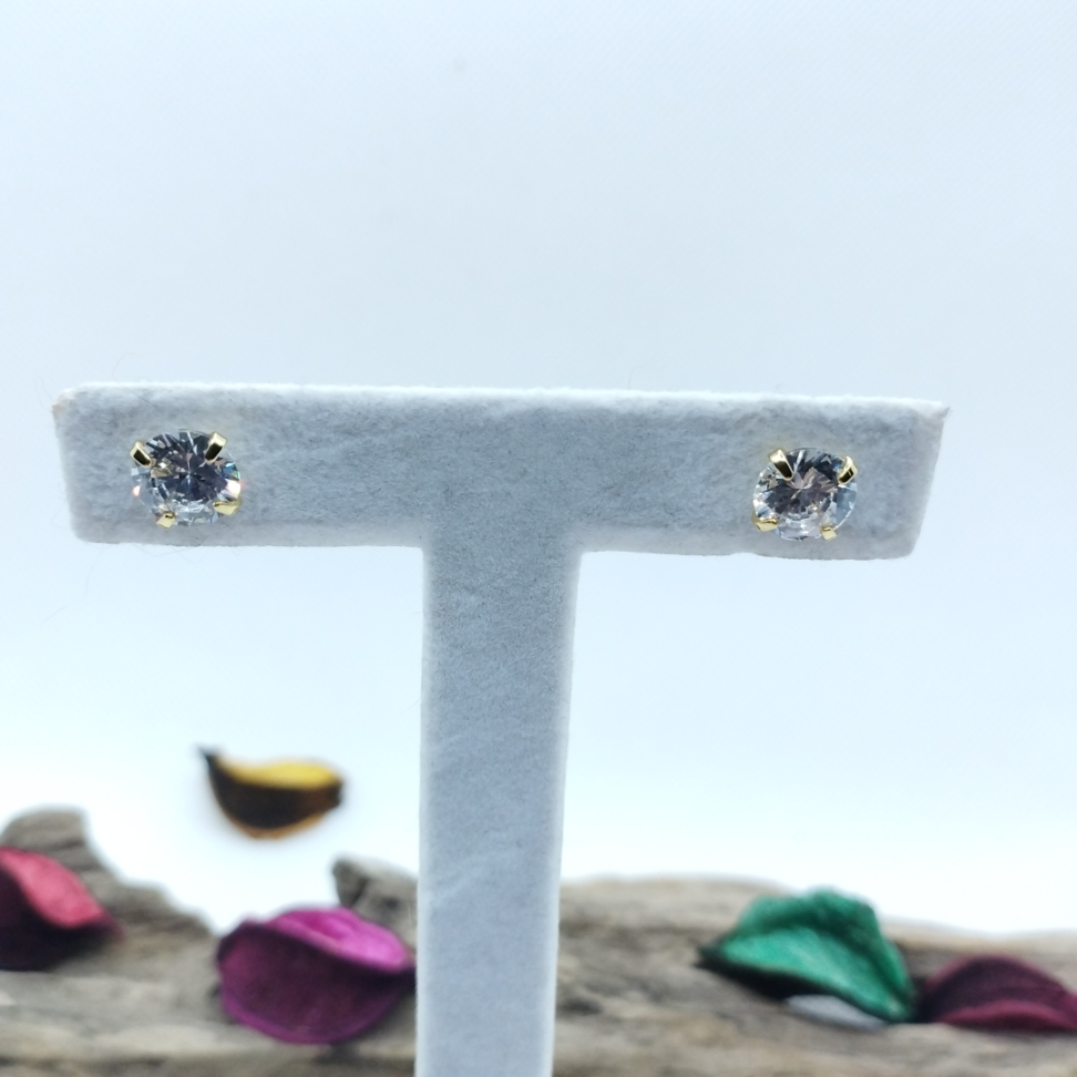 Brinco ponto de luz encanto 8mm - #4