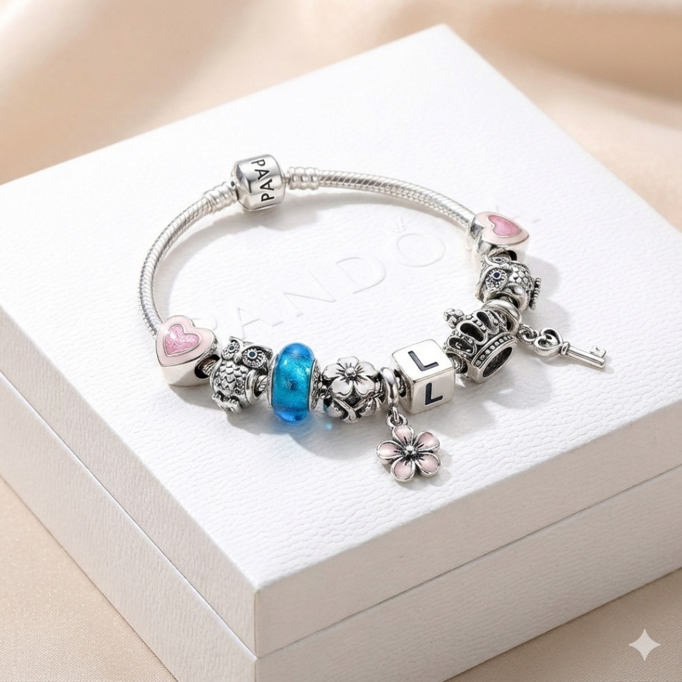 Pulseira berloque Prata 925 - #3