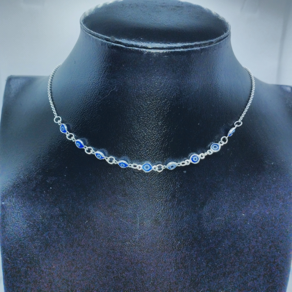 Chuck olho grego cravação inglesa azul - #4