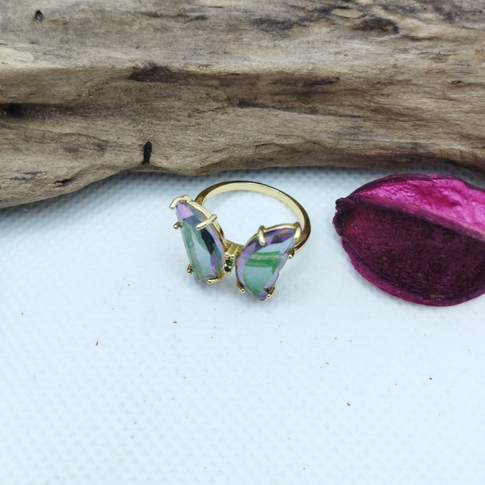 Borboletinha de Vidro Colorful - #3