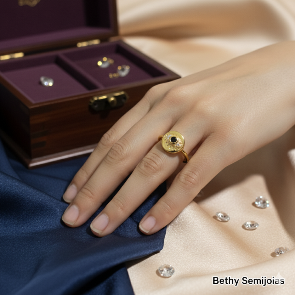 Anel olho de Hamsá - #2