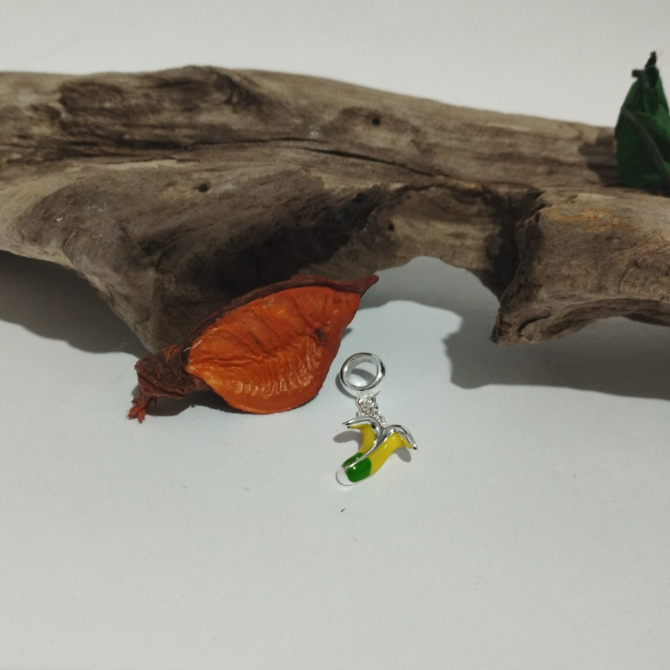 berloque banana amarelo - #2