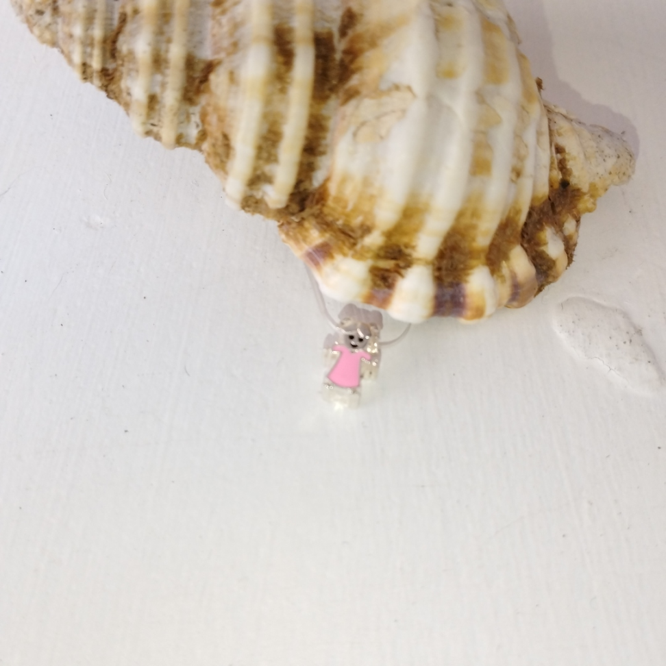 Berloque entremeio menina rosa - #2