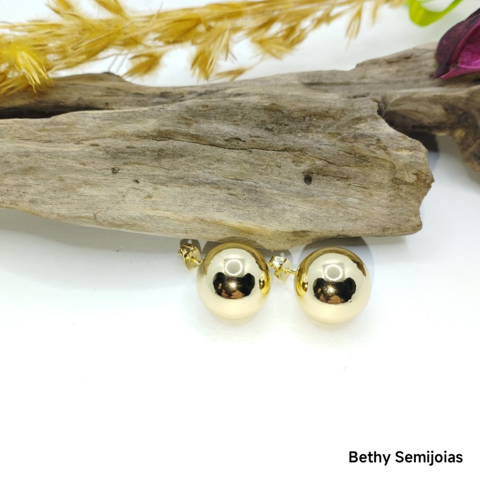 Brinco esfera Lisa 1,2 cm - #3