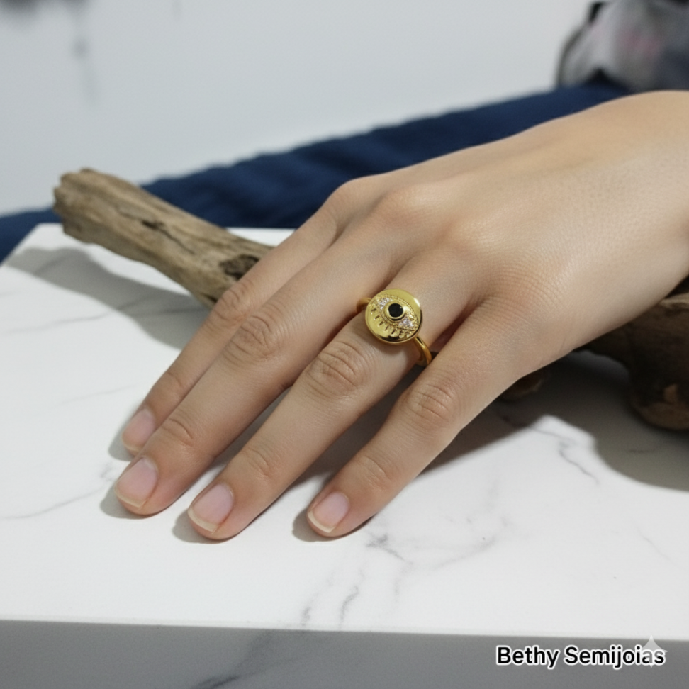 Anel olho de Hamsá - #3