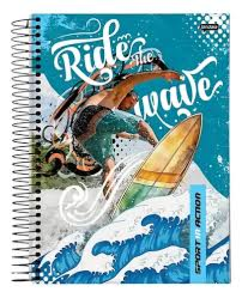 Caderno Universitário Capa Dura 01 Matéria 80 Folhas - #1