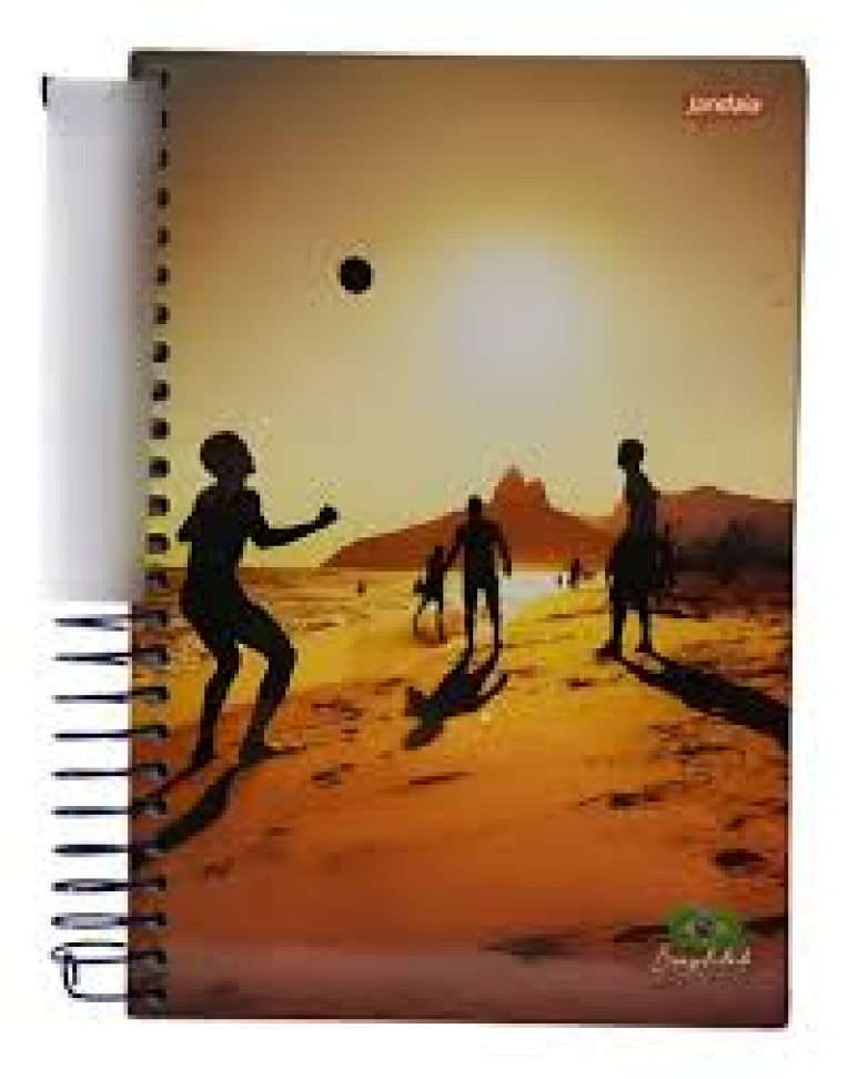 Caderno Universitário Capa Dura 01 Matéria 80 Folhas - #1