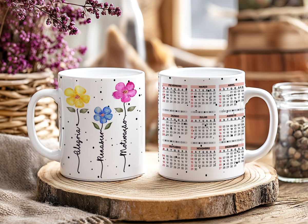 CANECA CALENDARIO - #8