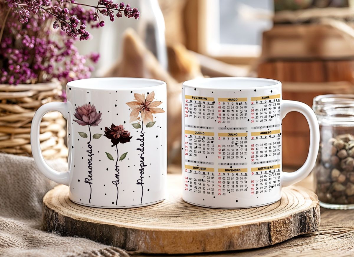 CANECA CALENDARIO - #11