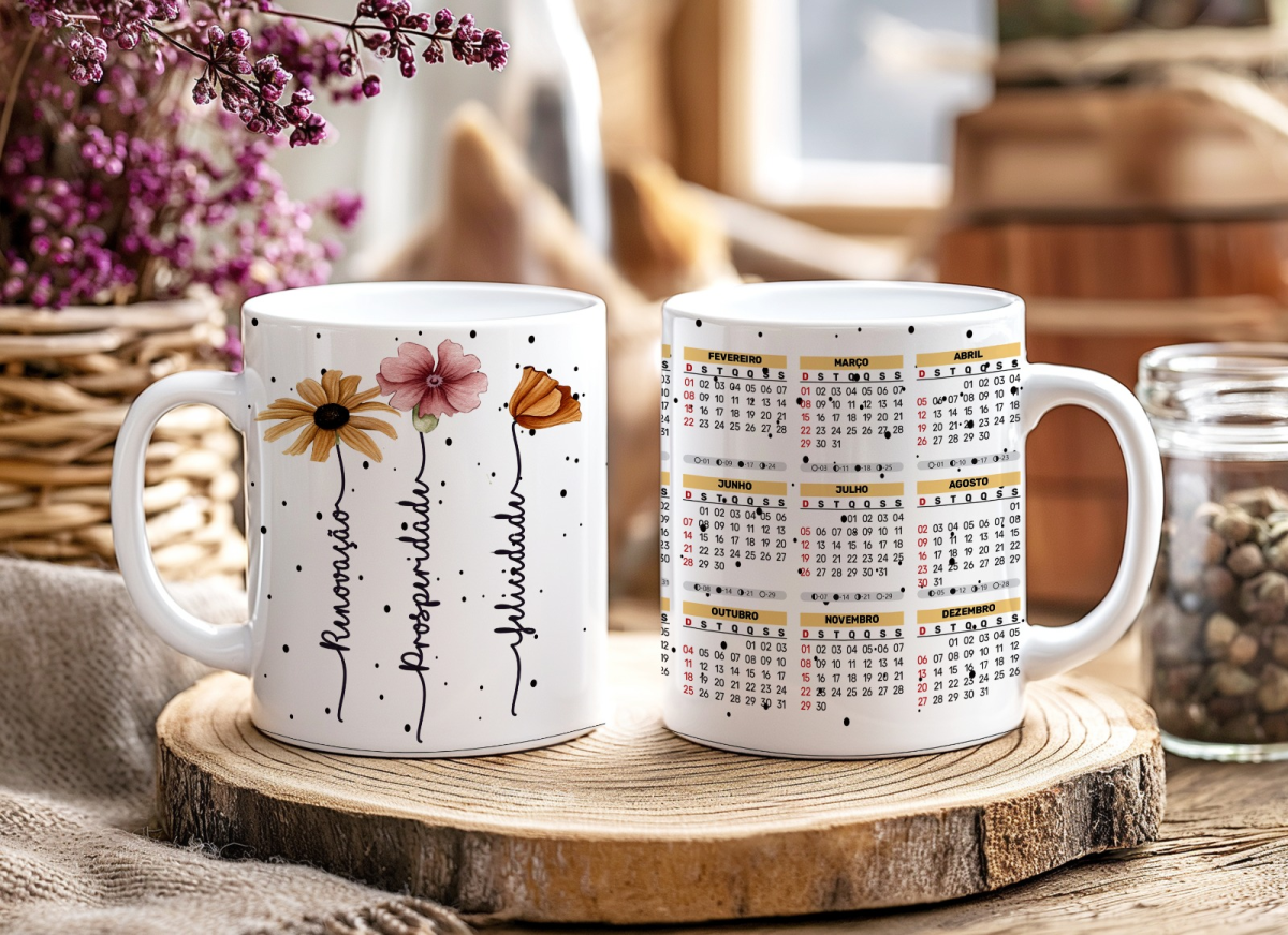 CANECA CALENDARIO - #3