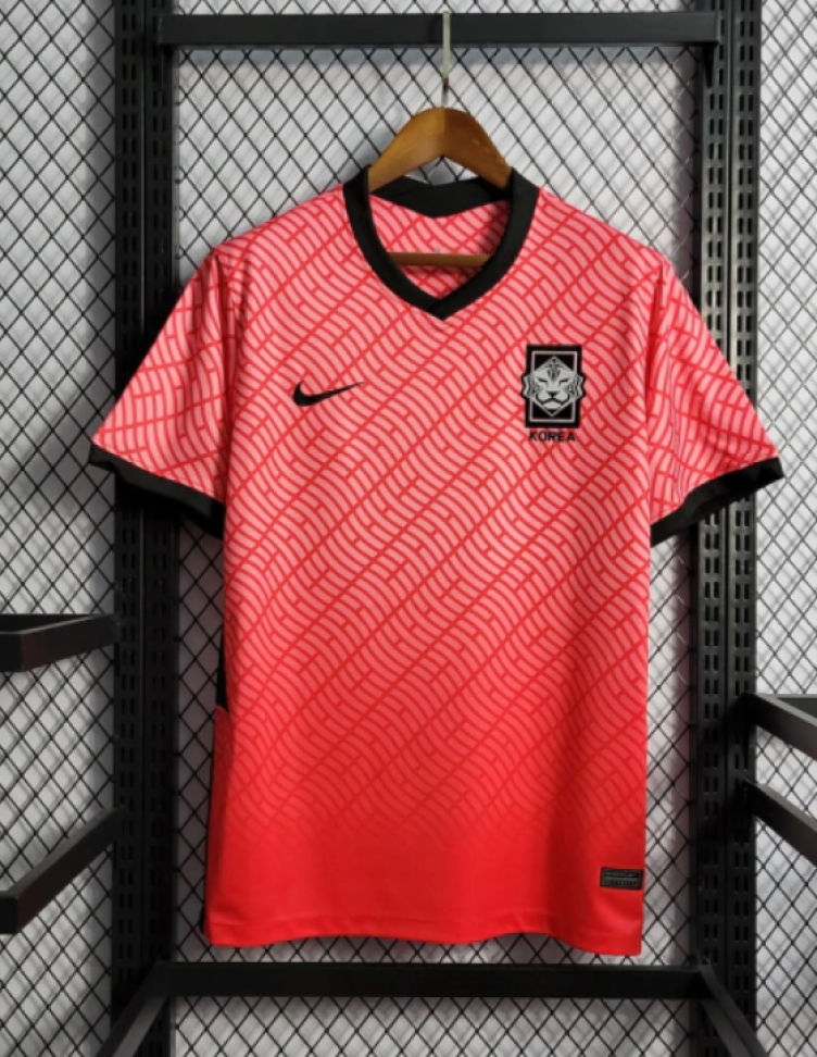 Camisa Coréia do Sul Home 20/21 Torcedor - Rosa