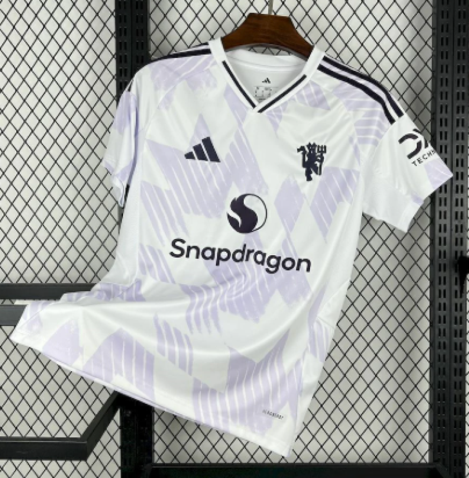 Camisa Manchester United II 25/26 Torcedor - Branca