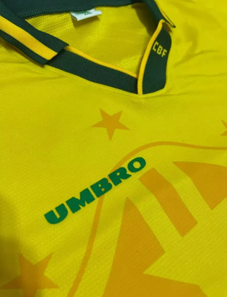 Camisa Umbro Seleção Brasileira 1994 Retrô - #4