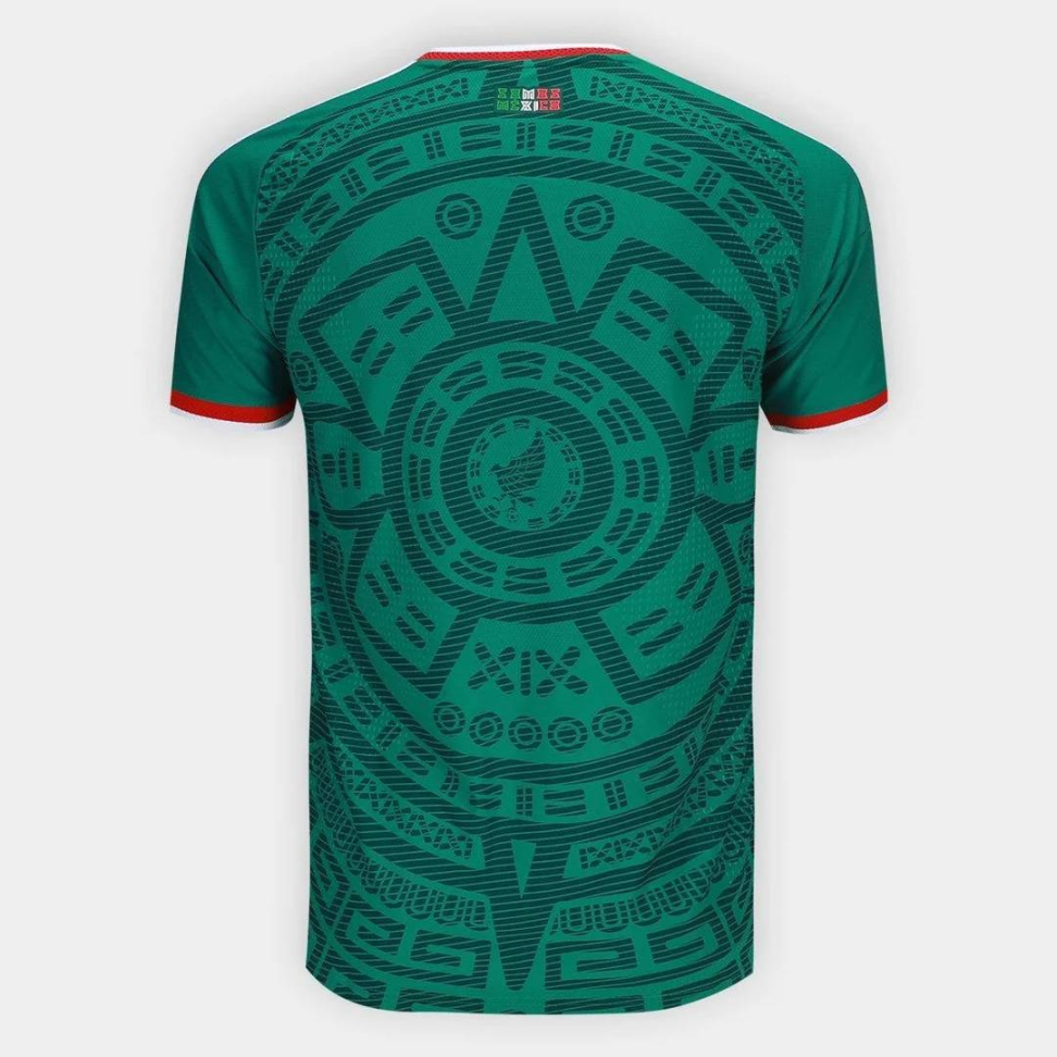 Camisa Mexico 2026 Copa do Mundo Jogador - Verde