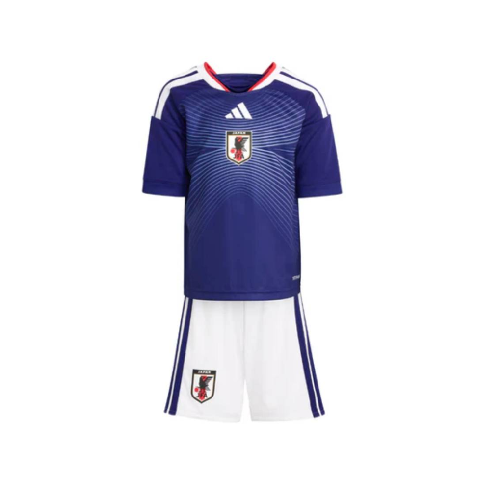 Conjunto Infantil Japao - Azul e Branca